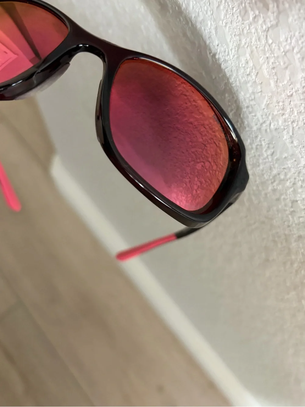 Nike Women's Sunglasses with Red Mirror Lenses